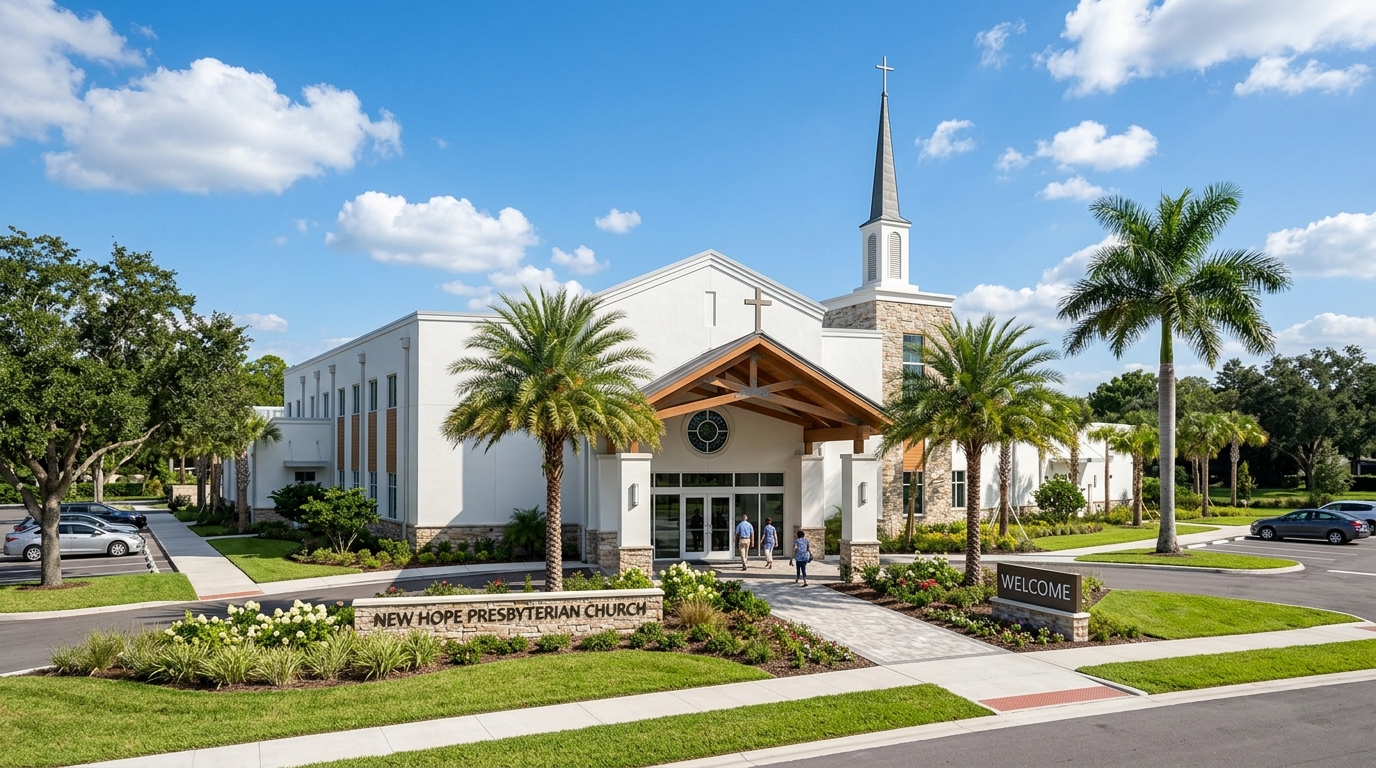 Fachada e produtos de New Hope Presbyterian Church | Orlando