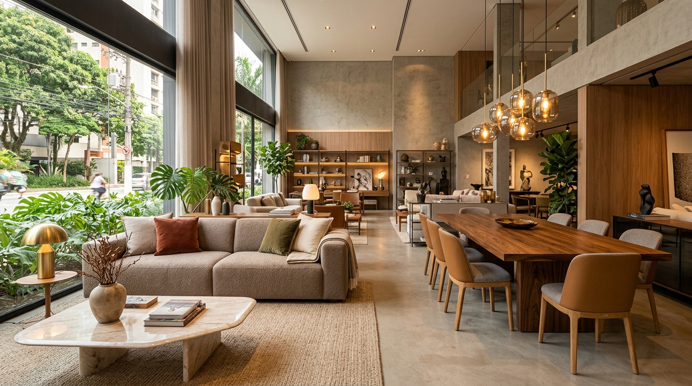 Fachada e produtos de Side By Home | Loja de Móveis & Sofás em São Paulo