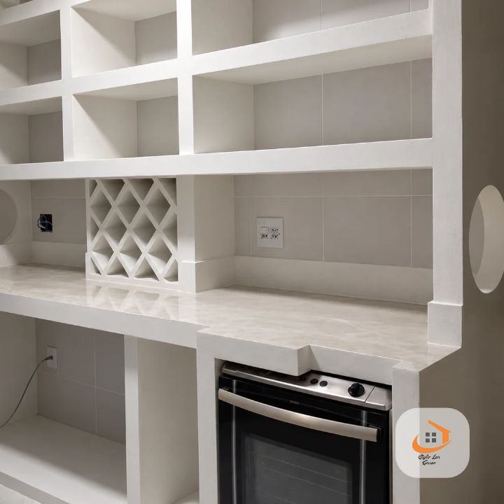 Obra de Armários em Drywall em Atibaia