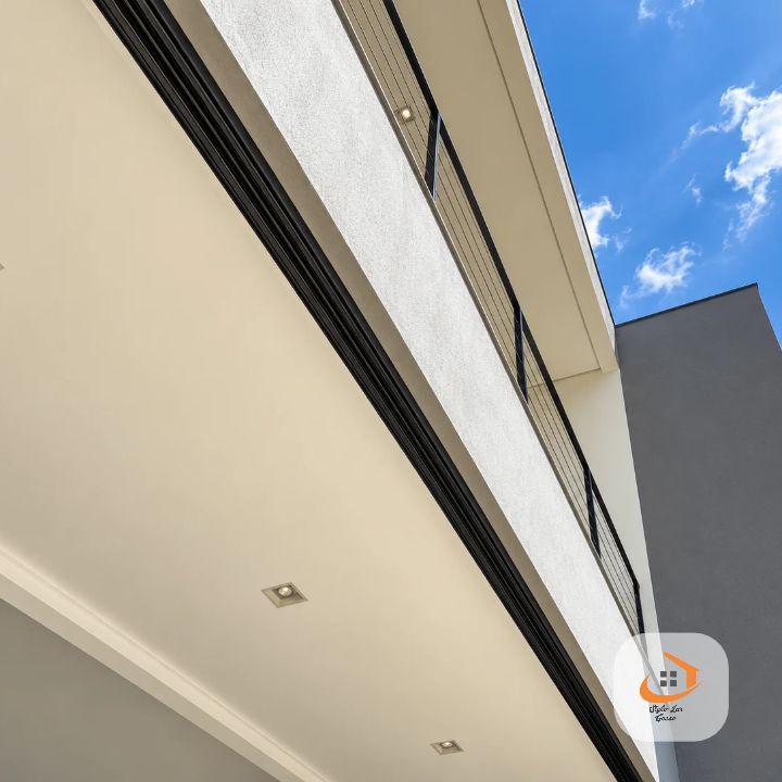 Obra de Serviços Externos Placas Glasroc em Atibaia